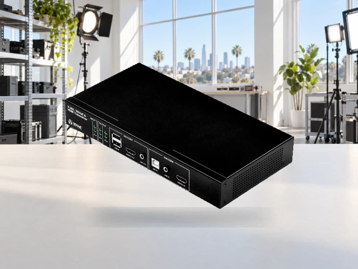 H.26X, SDVoE and HDMI2.0 Transceiver